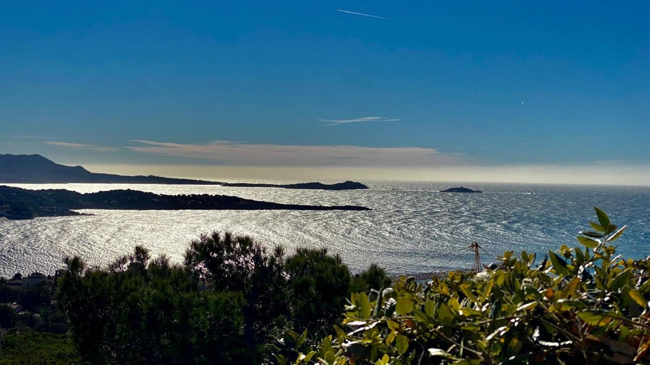 Vue Mer Panoramique Et Piscine Bandol Exterior photo