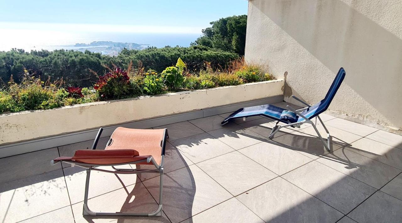 Vue Mer Panoramique Et Piscine Bandol Exterior photo